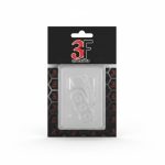 Support tringle ovale en plastique transparent 3F (lot de 2)