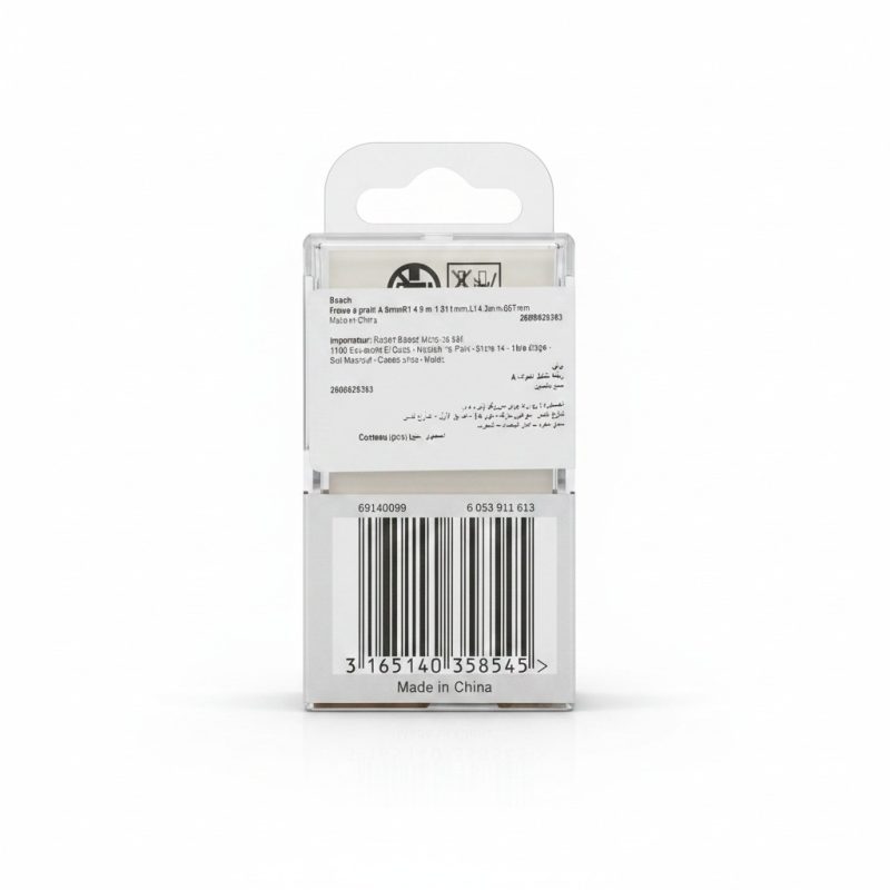 Fraise à profiler carbure 8mm R4.8mm Bosch 2608628393