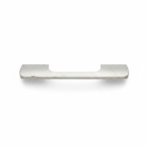 Poignée de meuble tirette Tramway matte satinée 128mm