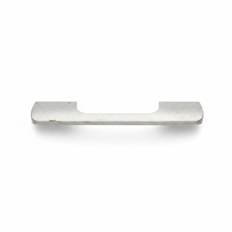 9710851 Poignée de meuble tirette Tramway matte satinée 128mm