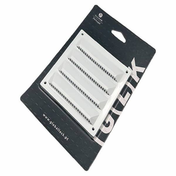 Grille De Ventilation 120X120 Mm Blanche