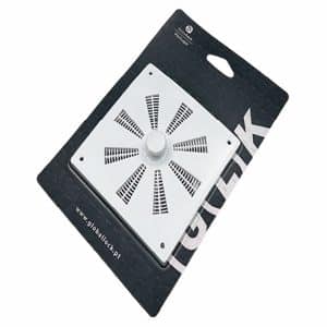 Grille De Ventilation Avec Réglage 120X120 Mm Blanche