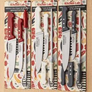 Set de 3 couteaux + fusil