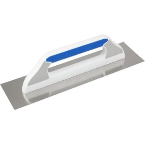 Taloche En Acier Inoxydable Avec Poignee Souple 130X480Mm