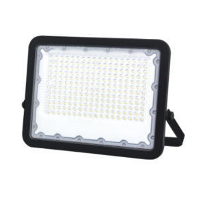 Projecteur Plat 100W Ip65 Noir 3000K 27,7X21X3 Cm