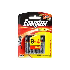 Pile Max Alk 8+4 AAA Energizer
