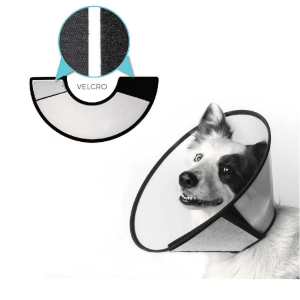 Collier chirurgical avec velcro et bordure taille XL