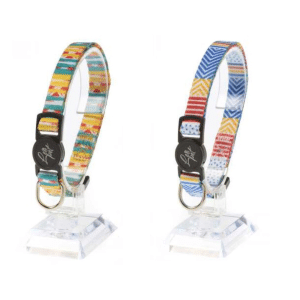 Collier pour chat imprimé tribu couleurs assorties