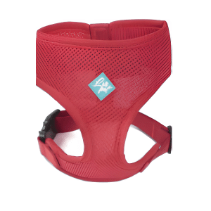 Harnais en maille taille M  rouge