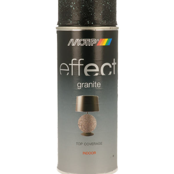 Peinture aerosol en spray effet granit duplicolor 400ml motip