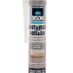 Bison Mastic bois de bison et parquet gris 300 ml