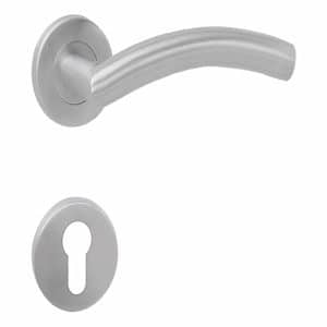 Poignée De Porte Inox Grande Clé Rond