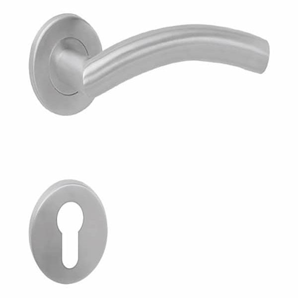 Poignée De Porte Inox Grande Clé Rond
