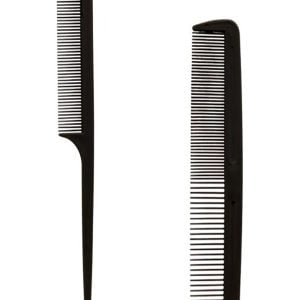 Peignes à cheveux noir 2 piéces