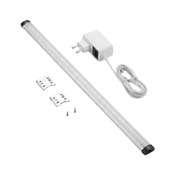 Lampe de placard avec détecteur de mouvement 3W 3000K 12V 300x25x9 mm