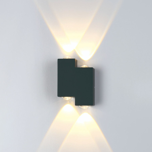 Applique SMD 4W noir 4000K