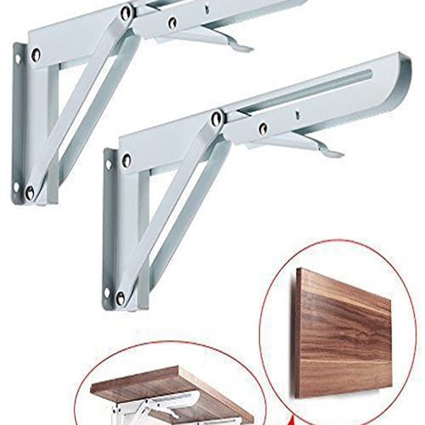 Équerre pliable 40 cm blanc