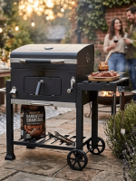 Barbecue Toronto à charbon 117 × 65 × 109 cm noire