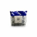 Chargeur USB Double Mural Gris Alyans Ingelec M4905/2GS