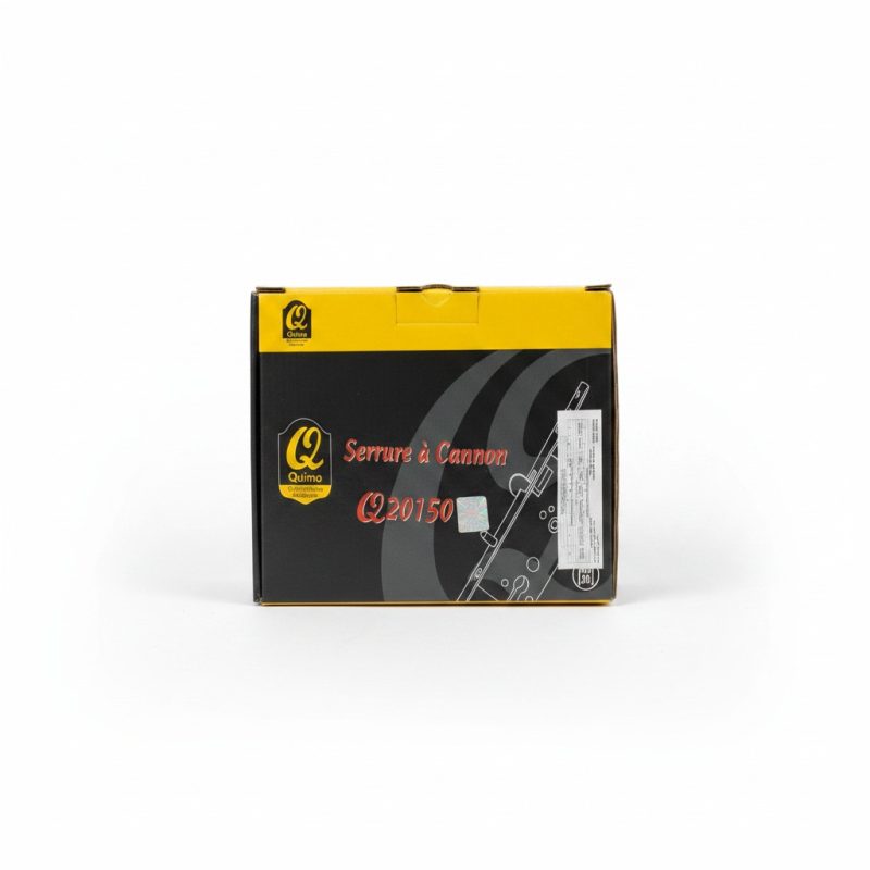 Serrure à canon Quimo avec cylindre 60 mm pour porte