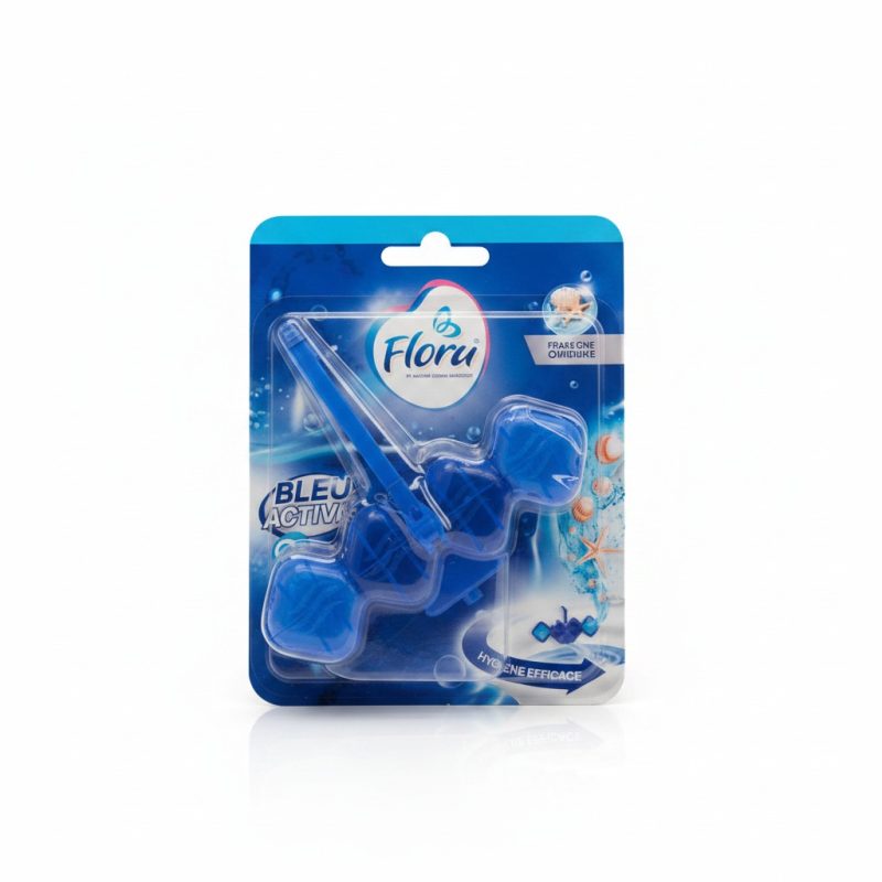Bloc WC Eau Bleue Parfum Océan 50g Flora