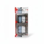 Cadre Double Anthracite pour Appareillage - Simon 54 Premium