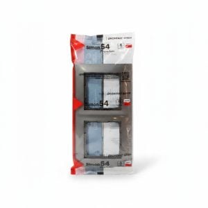 Cadre Double Anthracite pour Appareillage - Simon 54 Premium