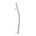 Flexible Sanitaire 3/8"F x M10 30cm Inox Tressé LL8014