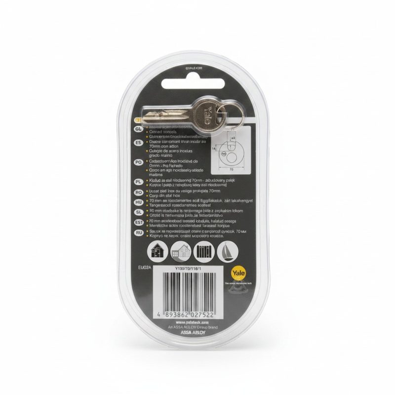 Cadenas Discus Inox 70mm Anse Protégée Yale Y130
