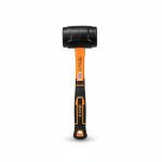 Massette caoutchouc 450g manche fibre de verre Ingco HRUH8216