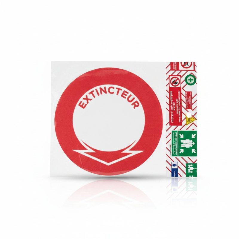 Kit de Signalétique de Sécurité Extincteur et Évacuation