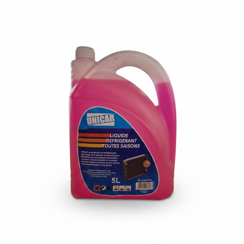 Liquide de Refroidissement Toutes Saisons 5L UNICAR