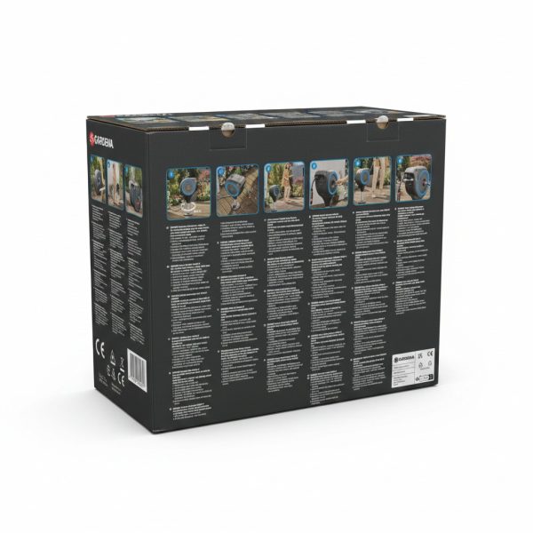 Dévidoir terrasse automatique RollUp M 20m Gardena