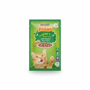 Nourriture humide pour chat Friskies poulet en sauce 85g
