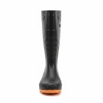 Bottes de travail PVC noires et oranges T43 INGCO