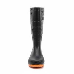 Bottes de travail PVC noires et oranges T43 INGCO