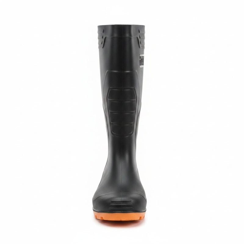 Bottes de travail PVC noires et oranges T43 INGCO
