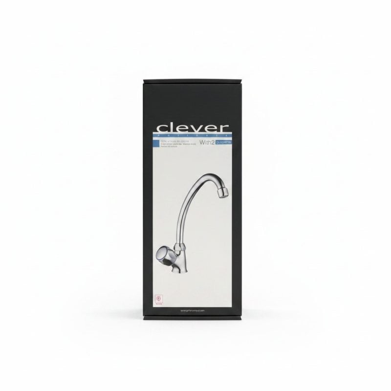 9491591 Mitigeur d'évier chromé Guayama bec haut Clever