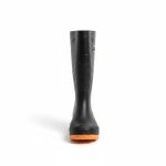 Bottes de protection PVC noires et oranges T40 INGCO