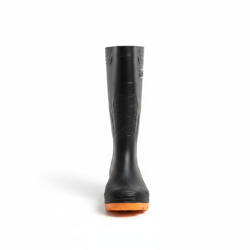 Bottes de protection PVC noires et oranges T40 INGCO