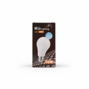 Ampoule LED A60 E27 12W Lumière du Jour 6500K KG Lighting