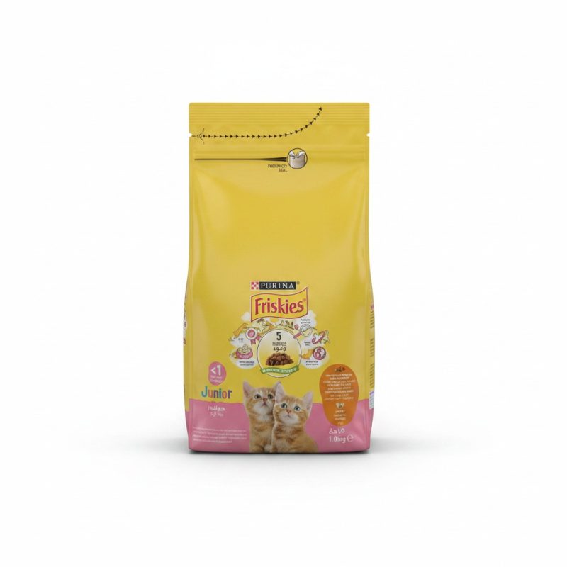 Croquettes pour chaton Junior au poulet 1.5kg Friskies