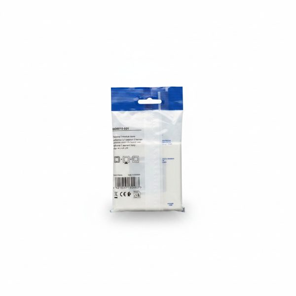 Plaque simple 1 module ivoire S24 Simon