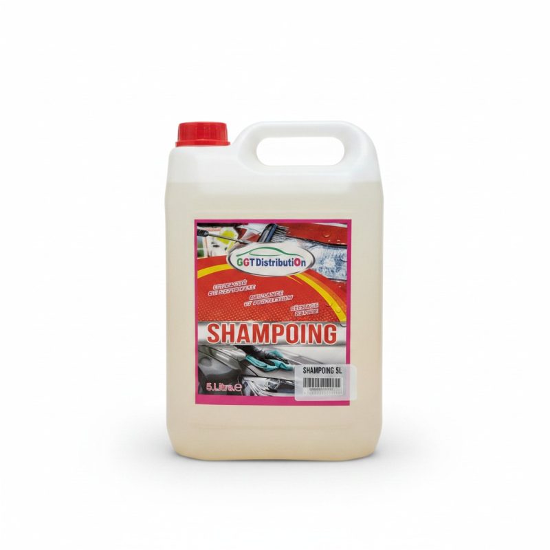 Shampoing Carrosserie 5L GGT Distribution, Séchage Rapide