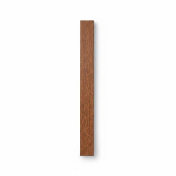 Profilé de finition plat effet bois pour sol et mur