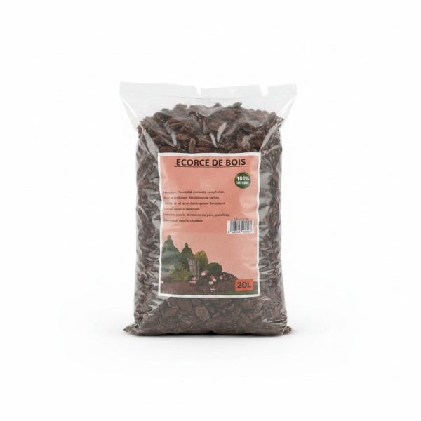 Écorce de Bois 100% Naturelle 20L (15-25 mm)