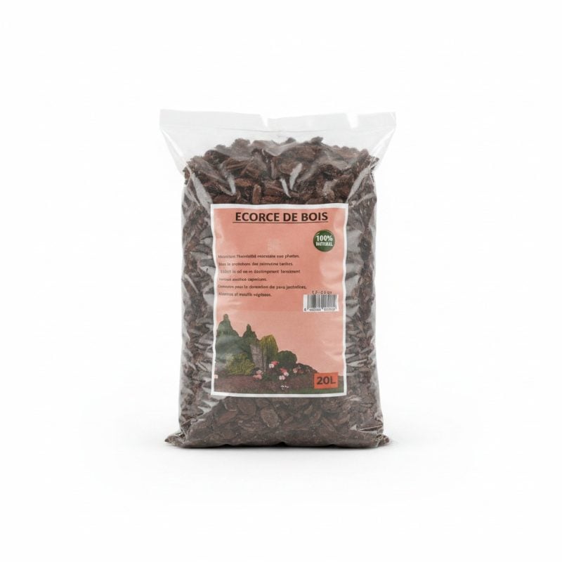 Écorce de Bois 100% Naturelle 20L (1525 mm)