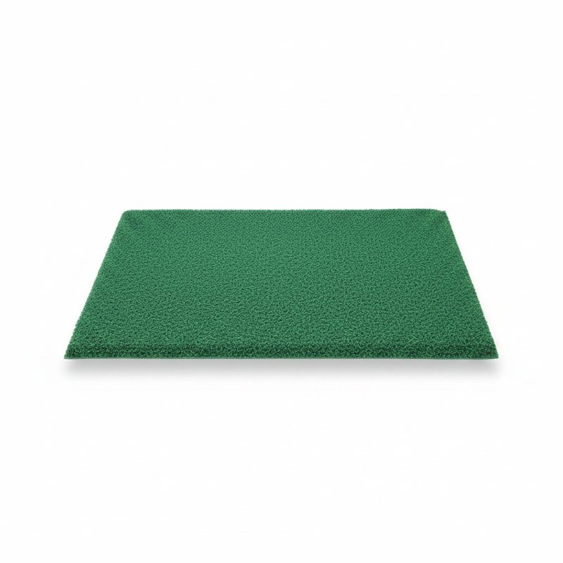Paillasson Bouclé PVC Vert pour Entrée Extérieure