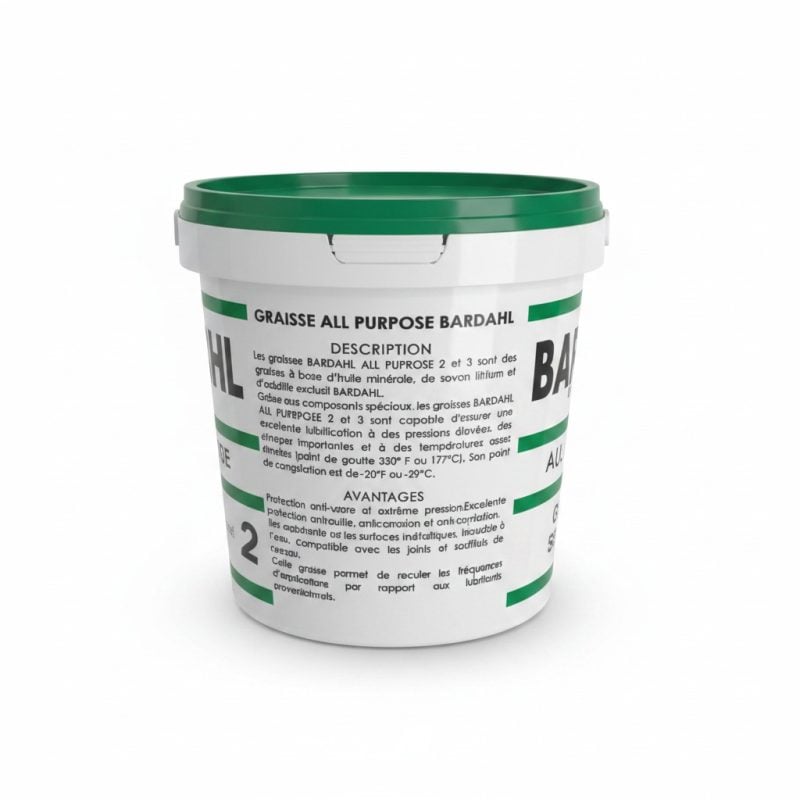 Graisse multiusage All Purpose 2 Bardahl pour lubrification
