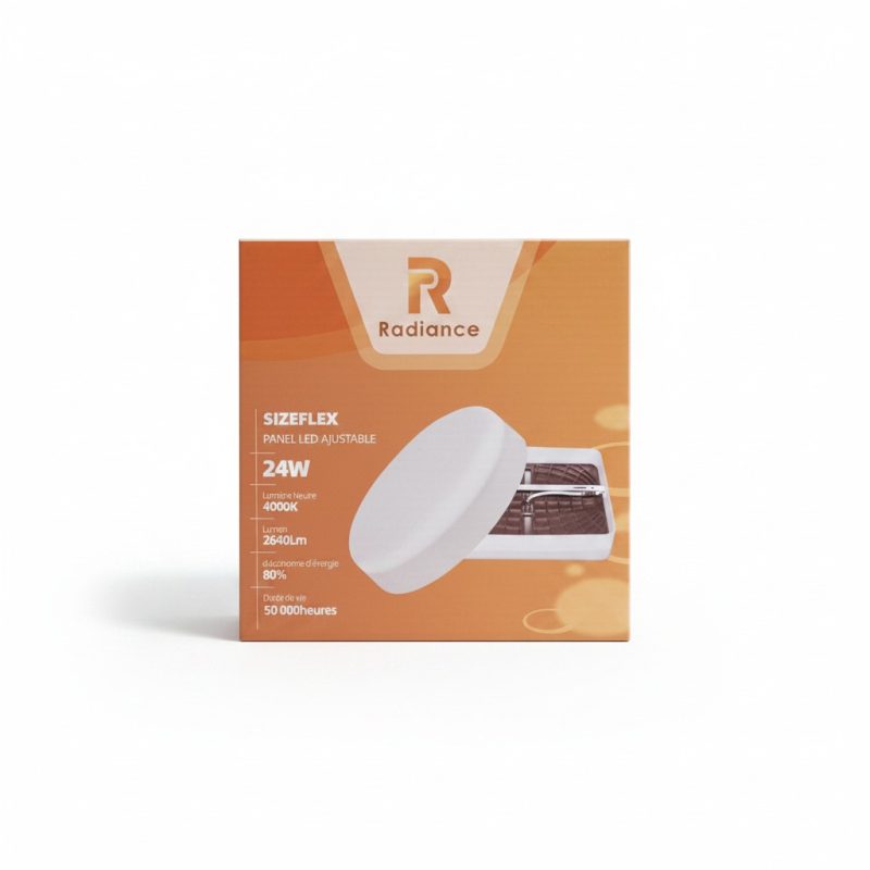 Panel LED rond ajustable 24W 4000K Radiance